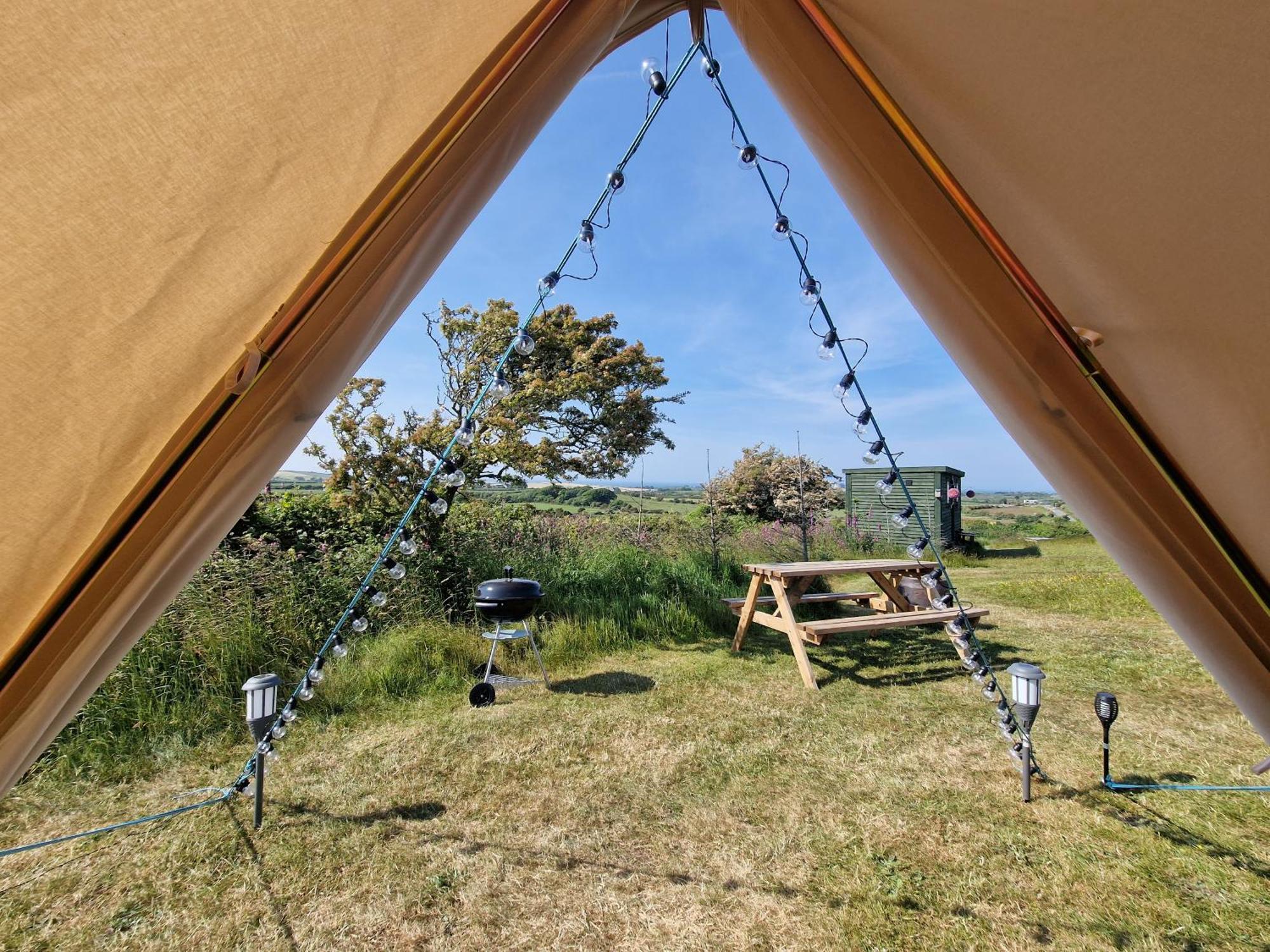 Beautiful 1-Bed Bell Tent In הוליהד מראה חיצוני תמונה